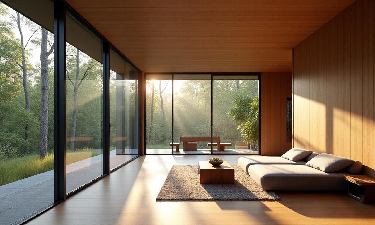 Interno di una casa container di lusso personalizzata